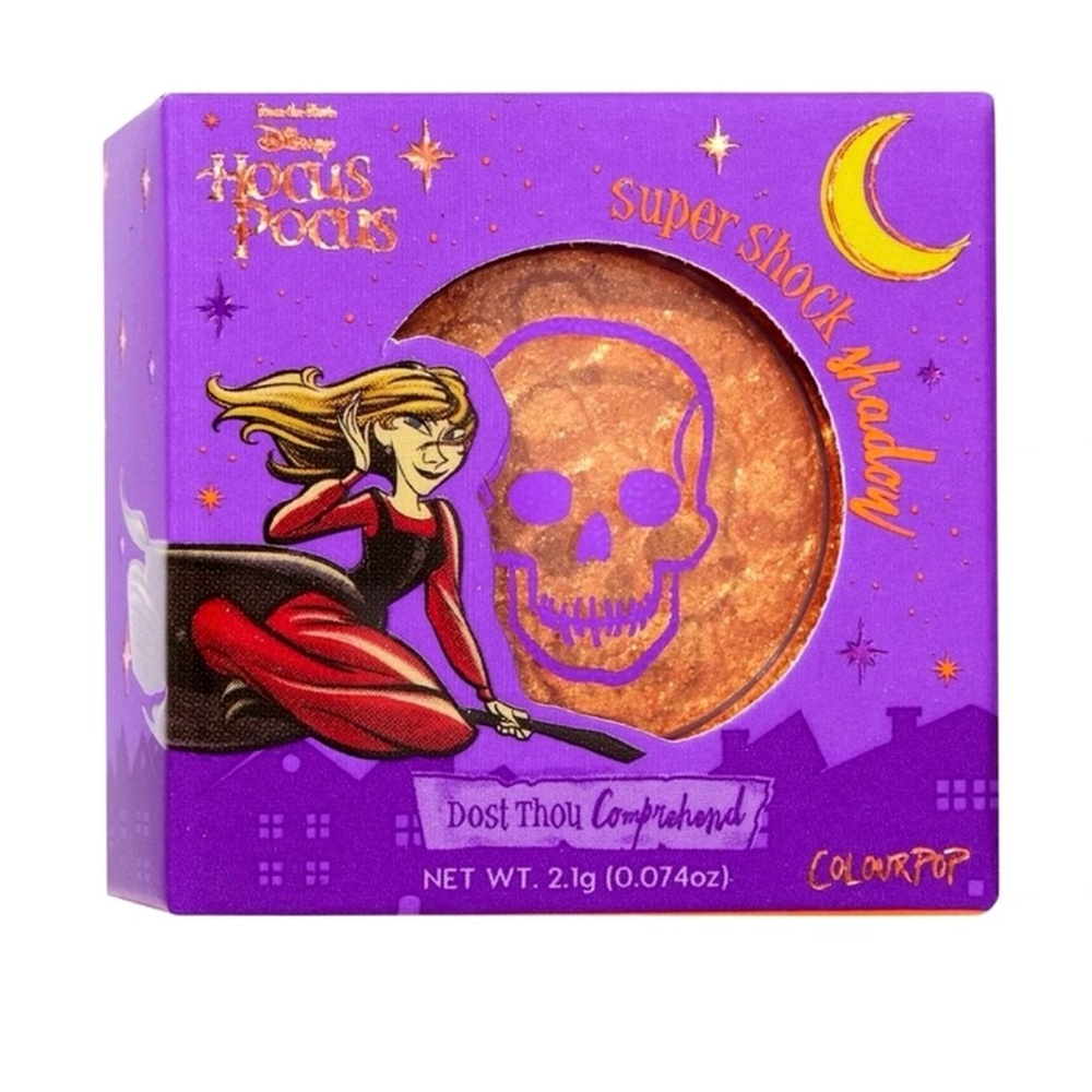 COLOURPOP x Hocus Pocus Super Shock Shadow Dost Thou Comprehend New in Box